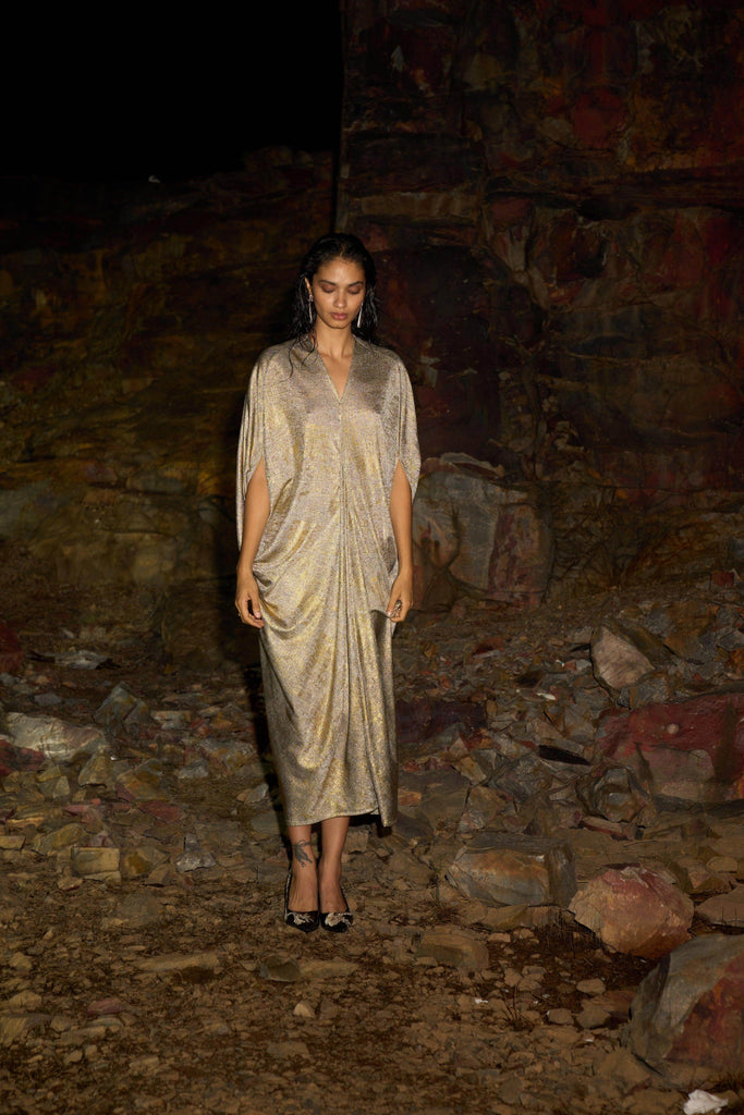 DRAPE COWL KAFTAN - dash and dot dash and dot