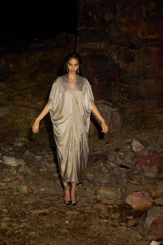 DRAPE COWL KAFTAN - dash and dot dash and dot