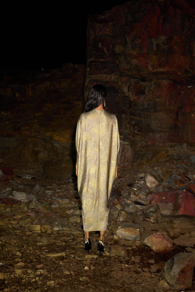 DRAPE COWL KAFTAN - dash and dot dash and dot