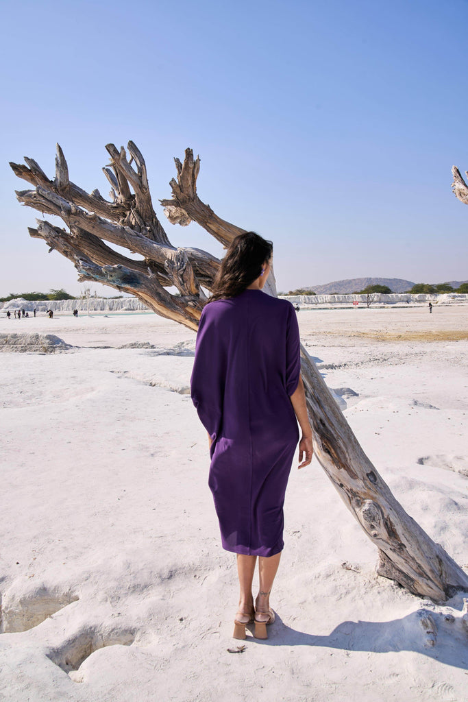 EMBROIDERED BIB KAFTAN - dash and dot dash and dot