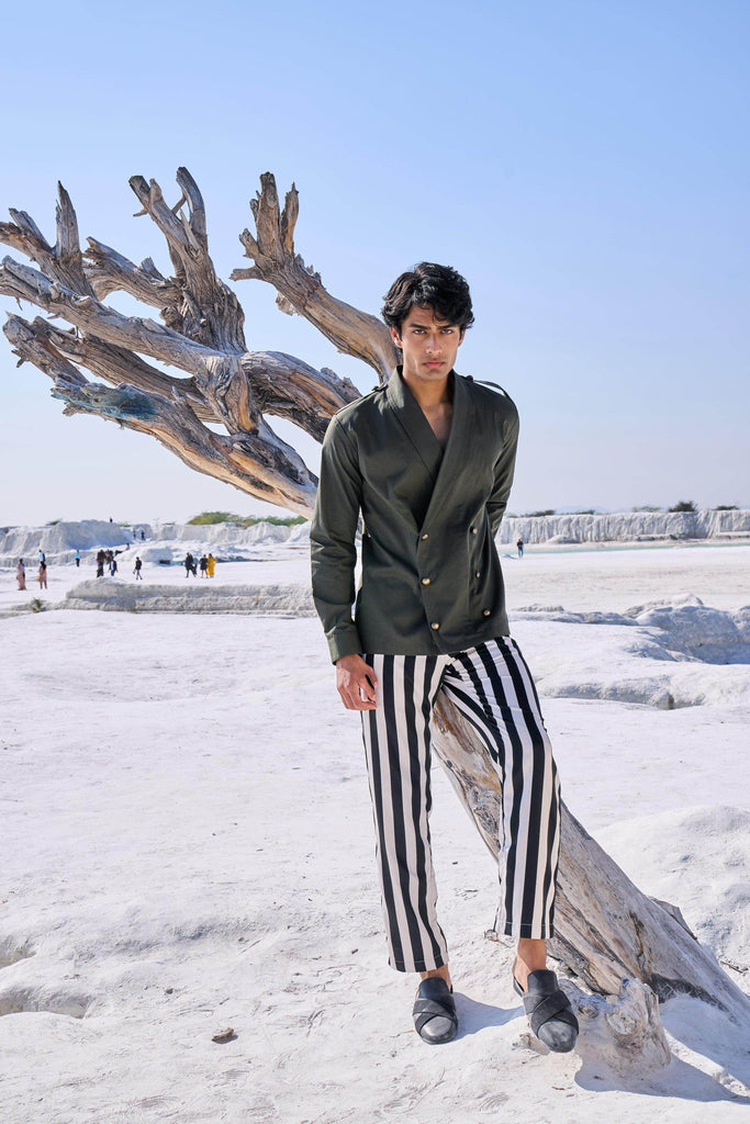 STRIPE PANT - dash and dot dash and dot