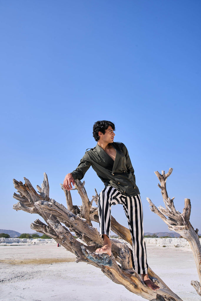 STRIPE PANT - dash and dot dash and dot