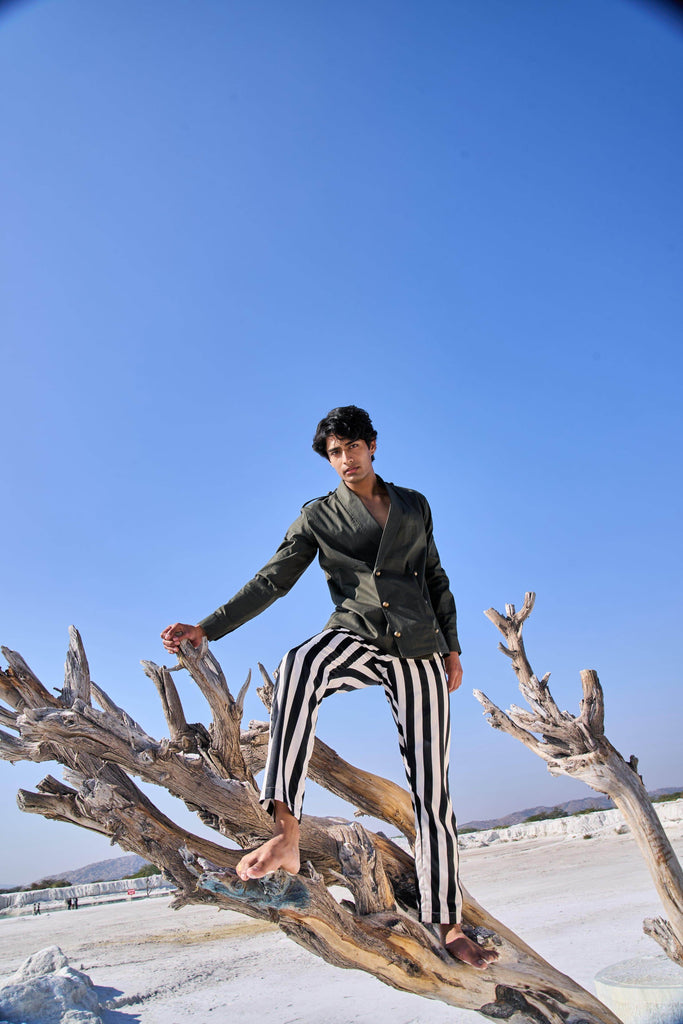 STRIPE PANT - dash and dot dash and dot