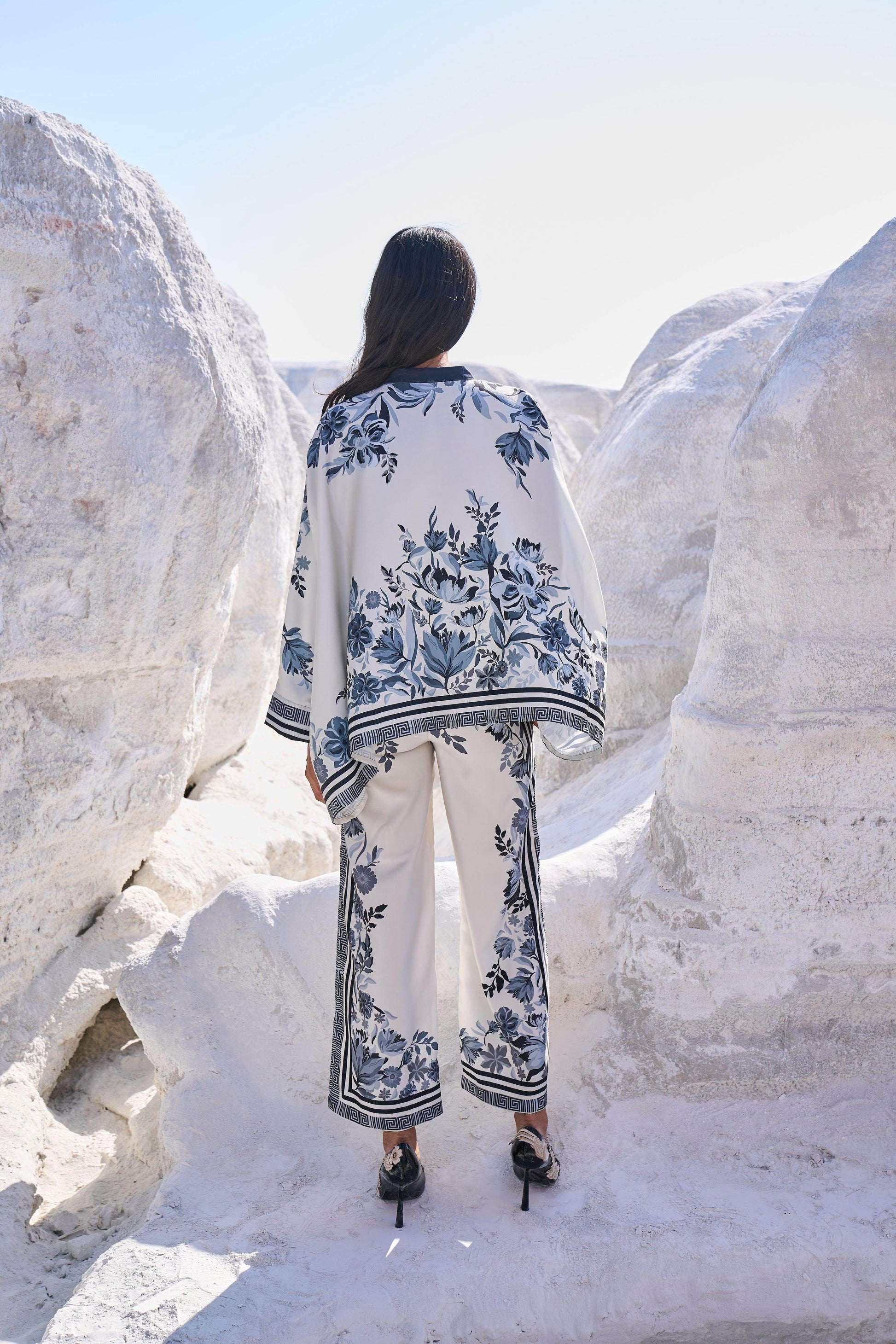 FLORAL BOXY TOP - dash and dot