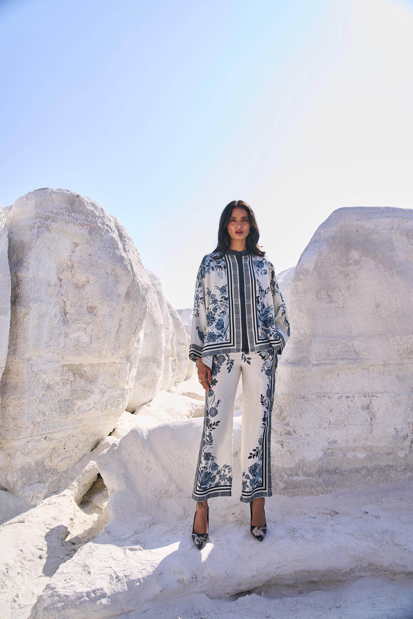 FLORAL BOXY TOP - dash and dot