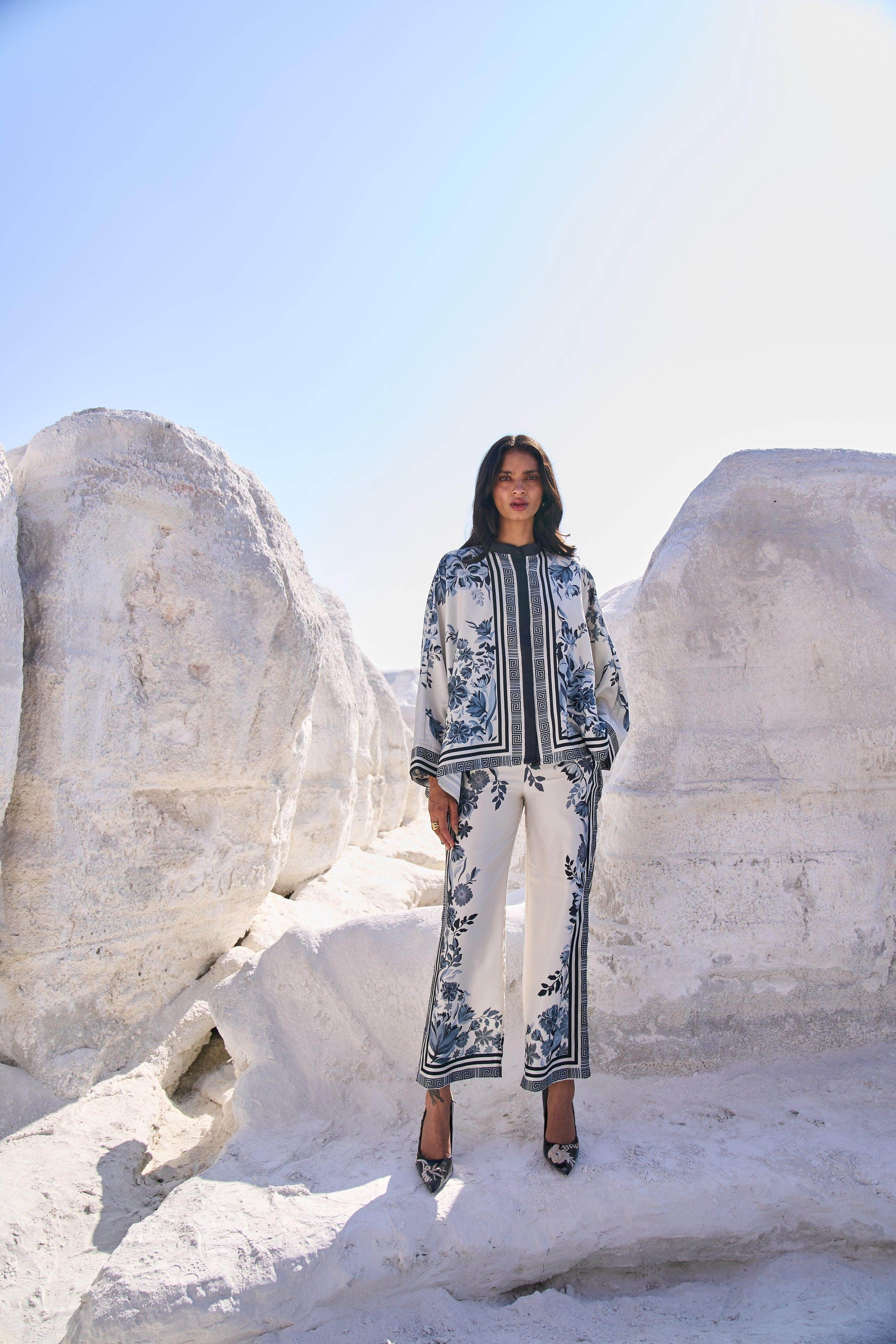 FLORAL BOXY TOP - dash and dot