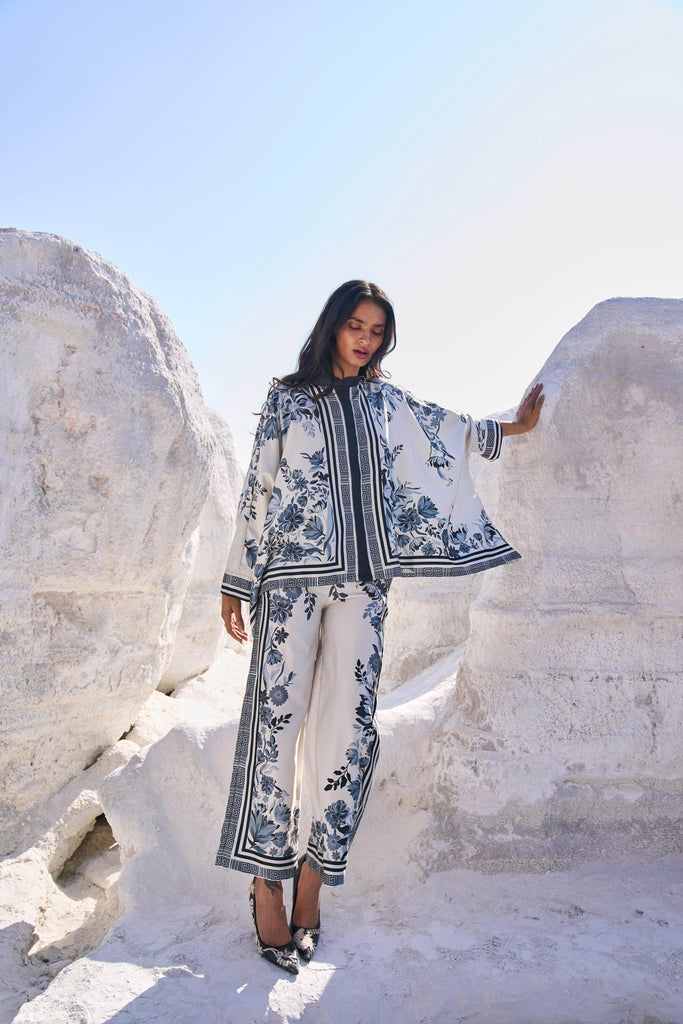 FLORAL BOXY TOP - dash and dot dash and dot