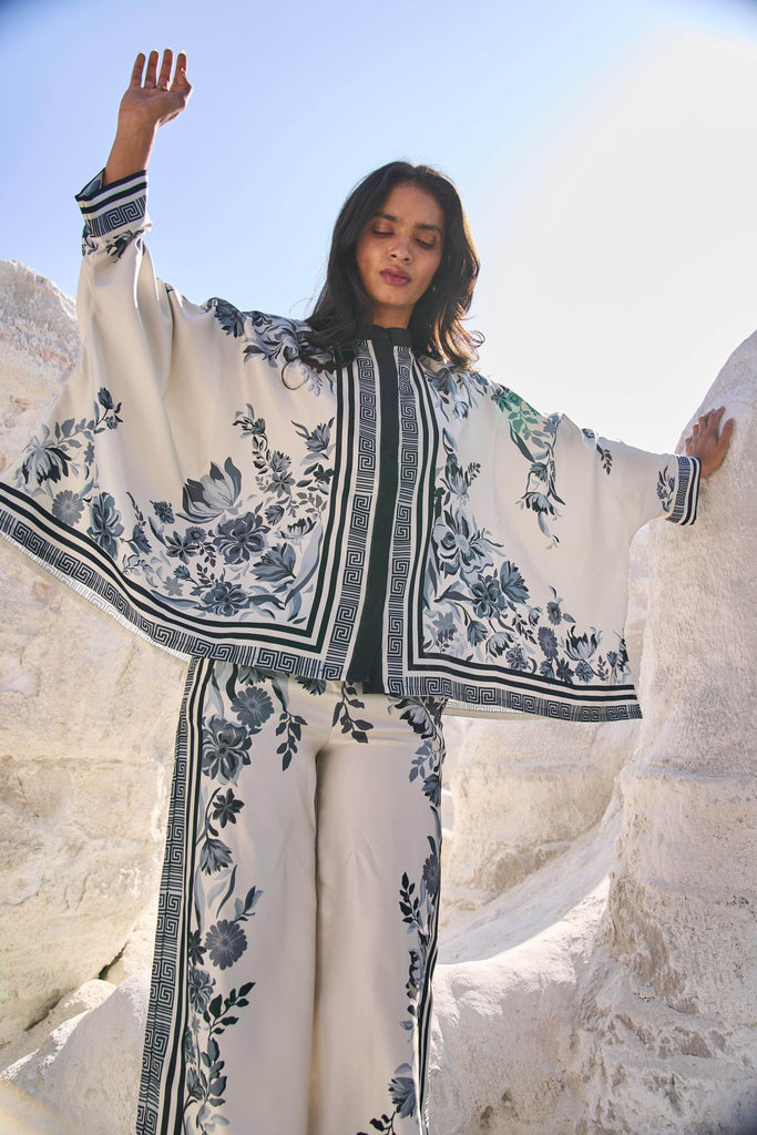 FLORAL BOXY TOP - dash and dot dash and dot