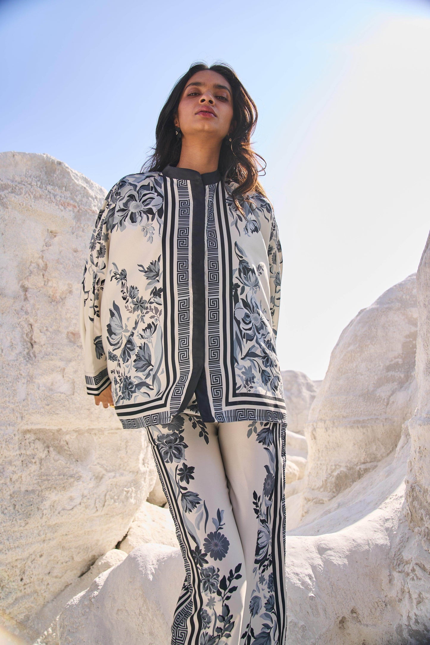 FLORAL BOXY TOP - dash and dot