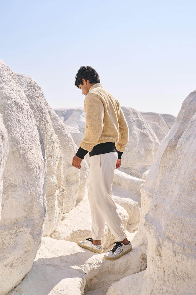 SHERPA BOMBER JACKET - dash and dot dash and dot