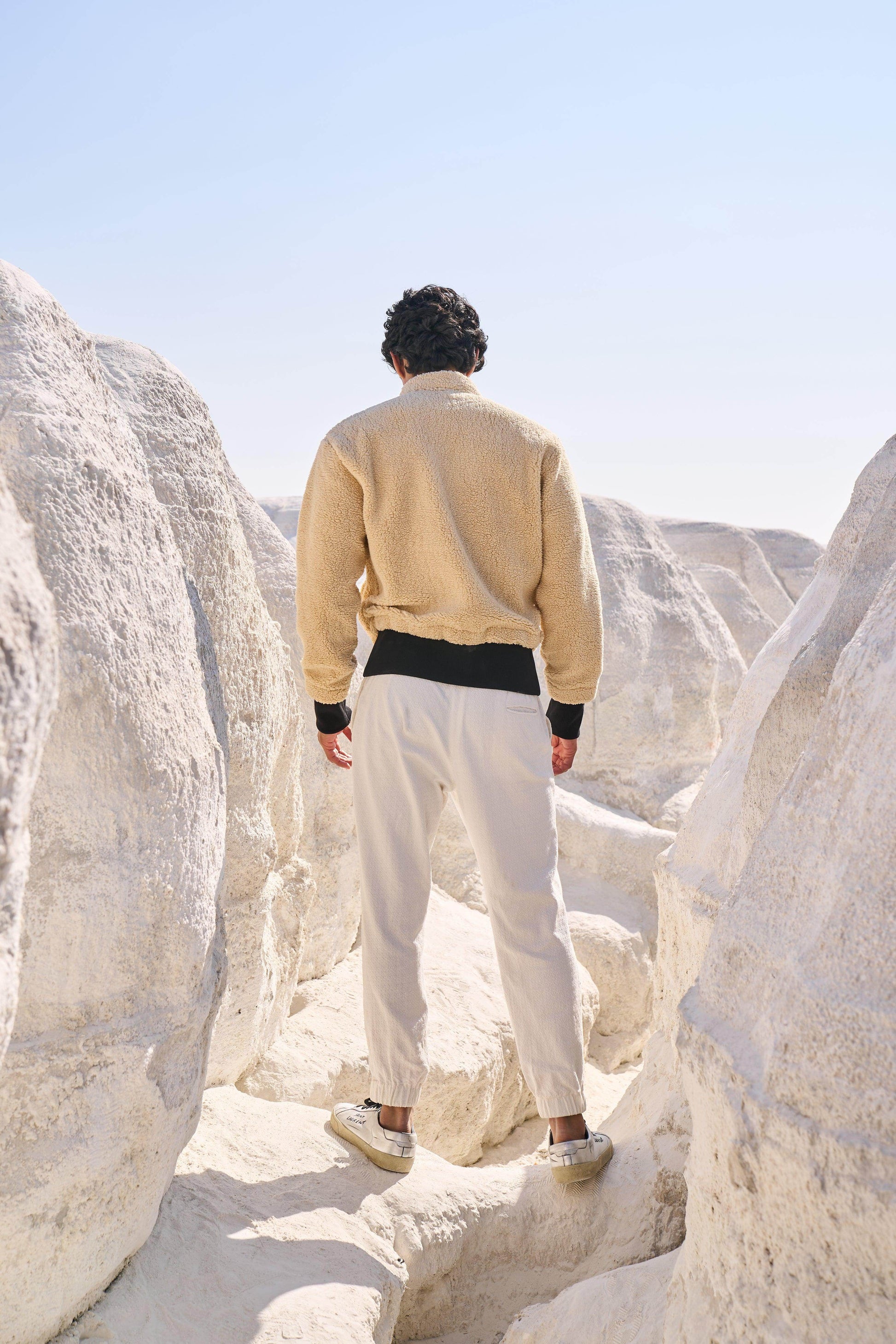 SHERPA BOMBER JACKET - dash and dot