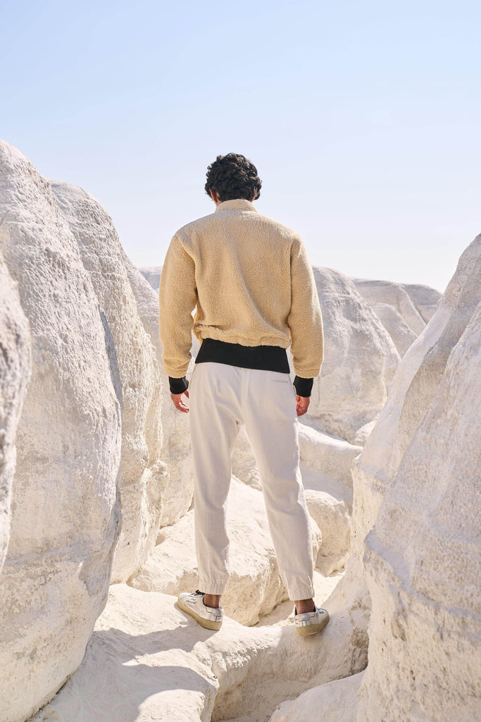 SHERPA BOMBER JACKET - dash and dot dash and dot