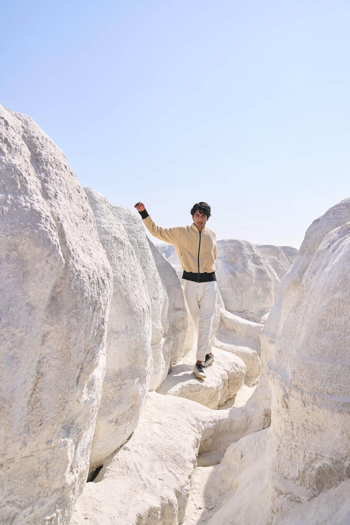 SHERPA BOMBER JACKET - dash and dot dash and dot