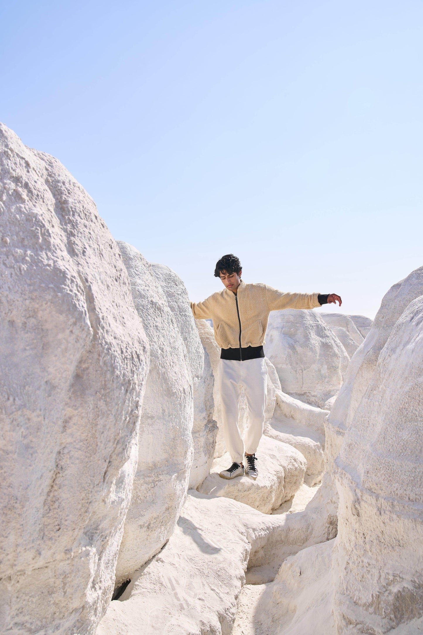 SHERPA BOMBER JACKET - dash and dot