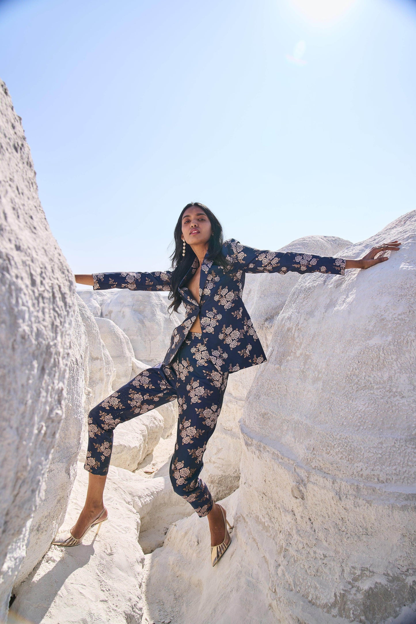 BROCADE PANT - dash and dot
