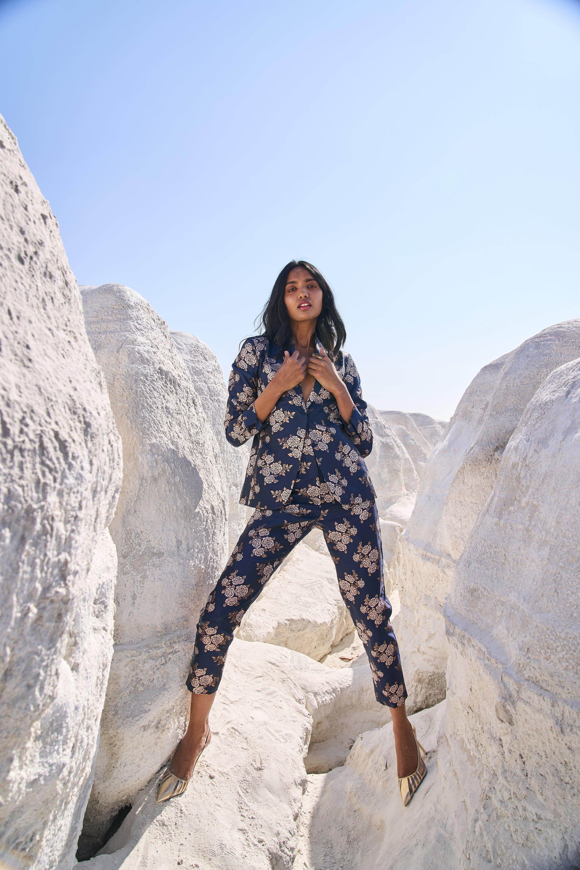 BROCADE PANT - dash and dot