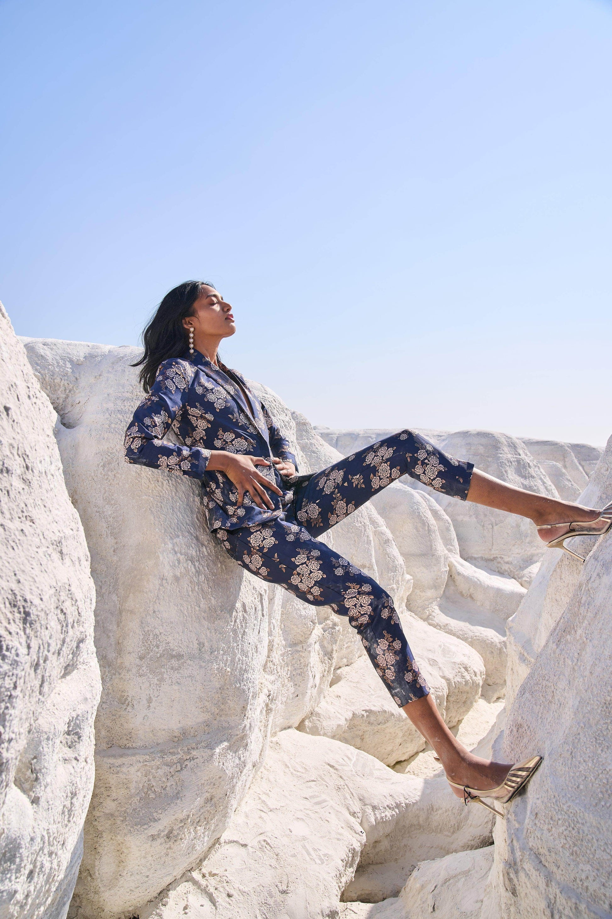 BROCADE PANT - dash and dot