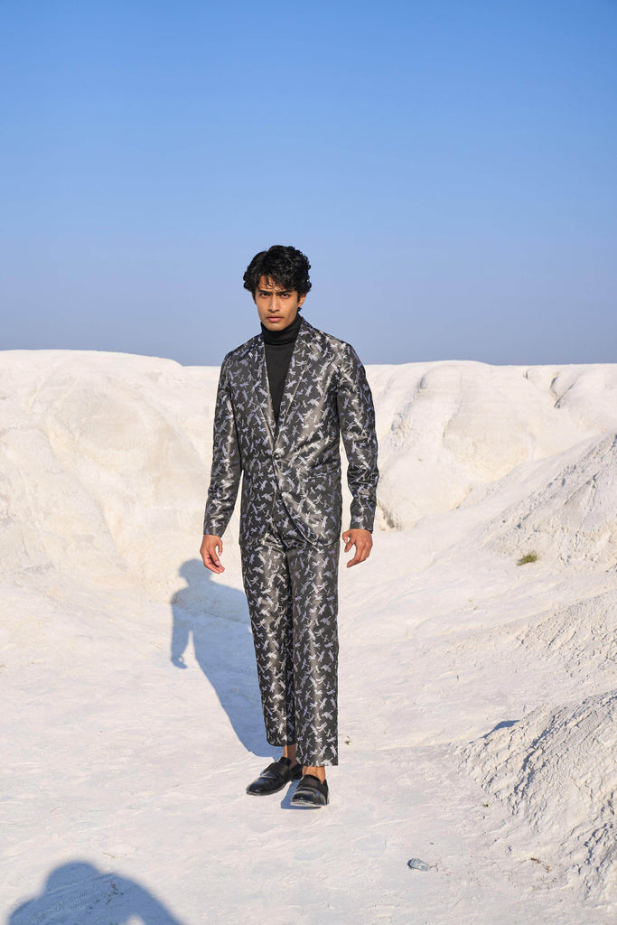 JACQUARD BLAZER - dash and dot dash and dot