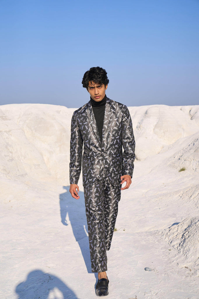 JACQUARD BLAZER - dash and dot dash and dot