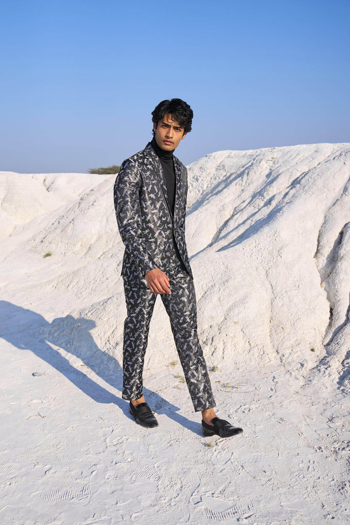 JACQUARD BLAZER - dash and dot dash and dot