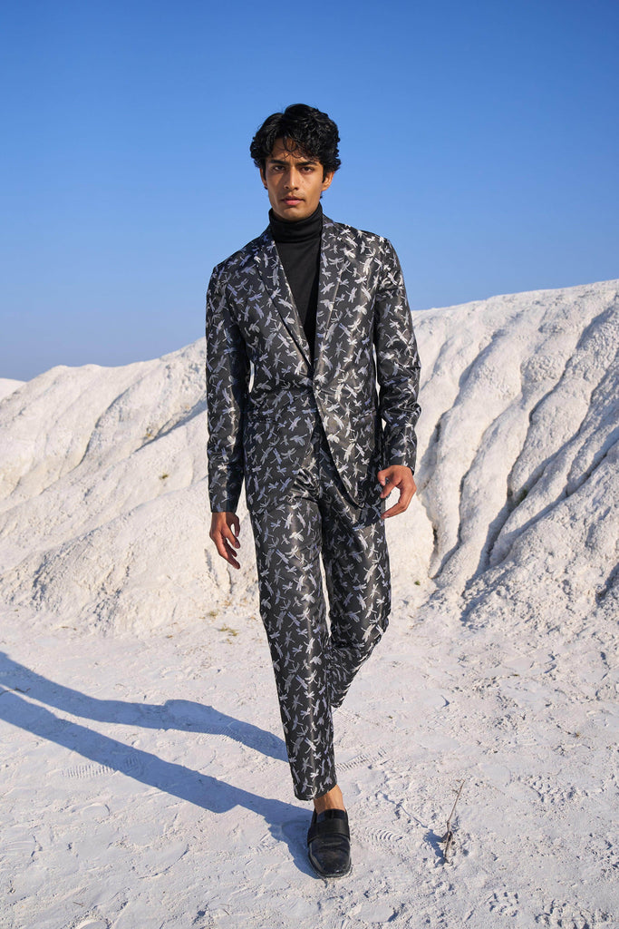 JACQUARD BLAZER - dash and dot dash and dot