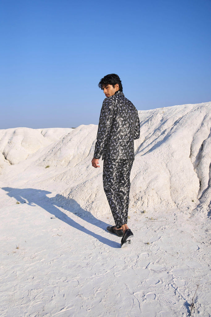 JACQUARD BLAZER - dash and dot dash and dot