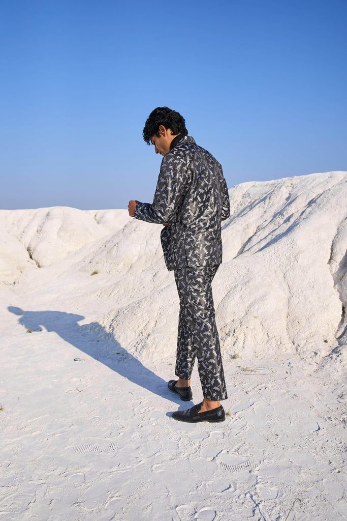 JACQUARD BLAZER - dash and dot dash and dot