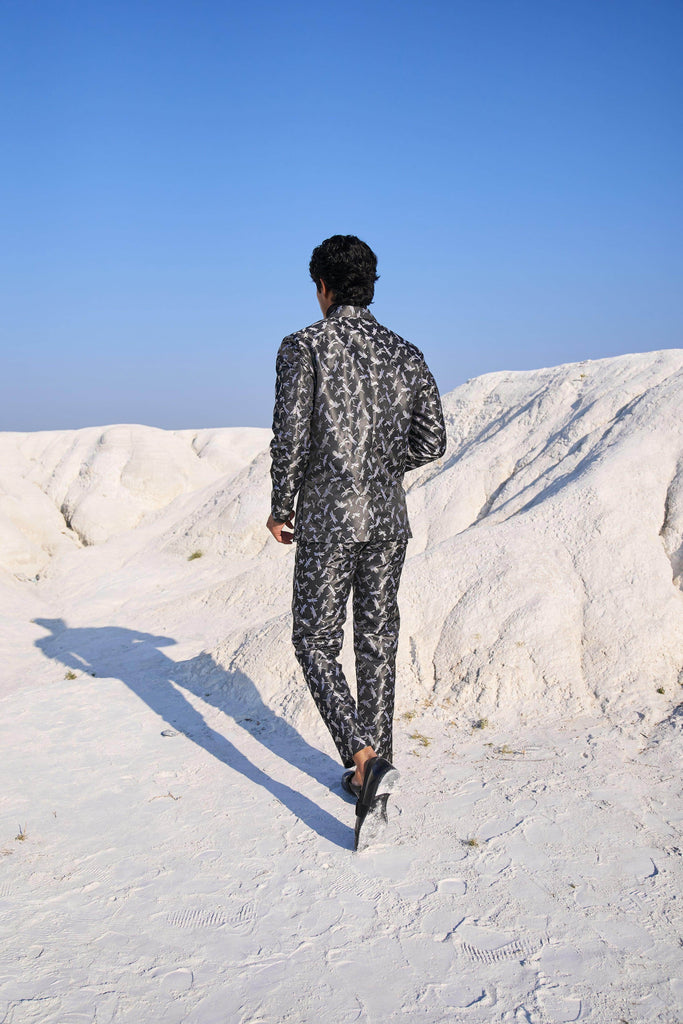 JACQUARD PANT - dash and dot dash and dot