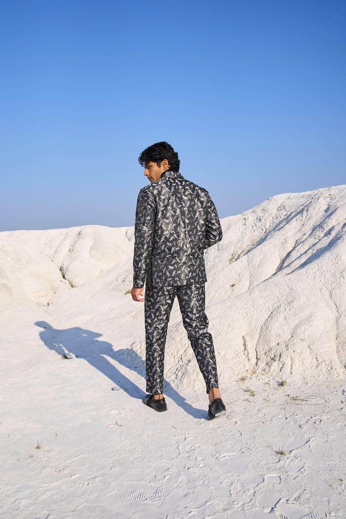 JACQUARD BLAZER - dash and dot dash and dot