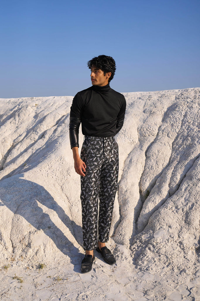 JACQUARD PANT - dash and dot dash and dot