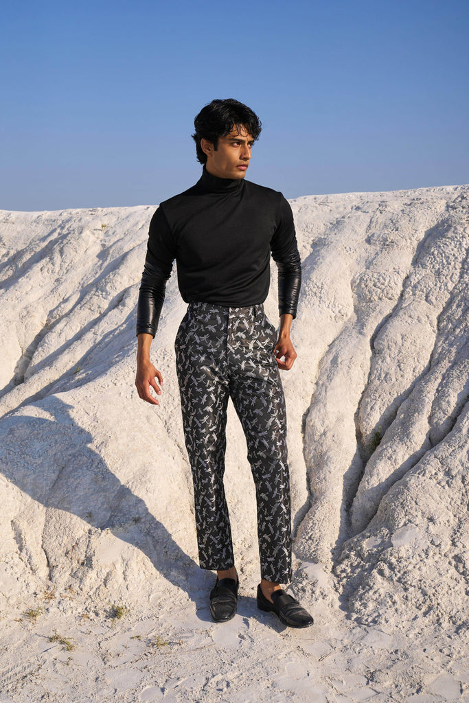 JACQUARD PANT - dash and dot dash and dot