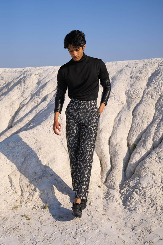 JACQUARD PANT - dash and dot dash and dot