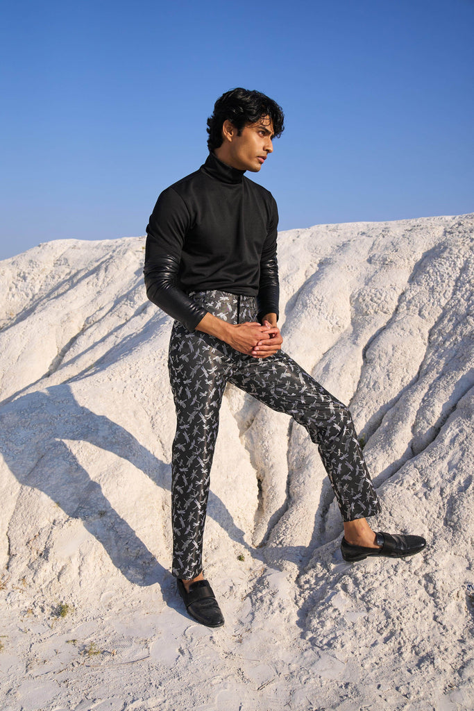 JACQUARD PANT - dash and dot dash and dot