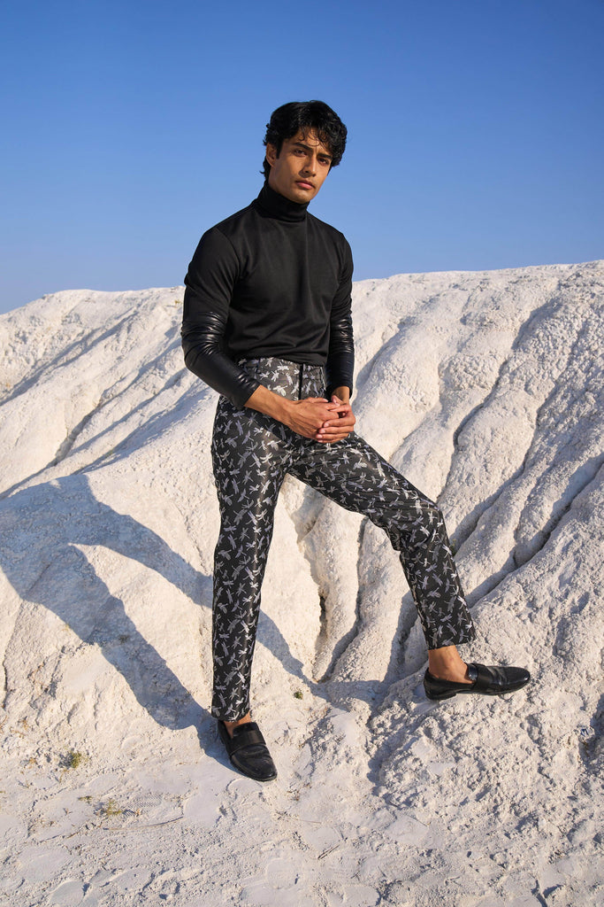 JACQUARD PANT - dash and dot dash and dot