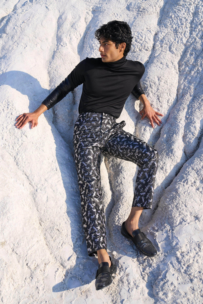 JACQUARD PANT - dash and dot dash and dot