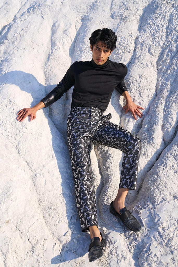 JACQUARD PANT - dash and dot dash and dot