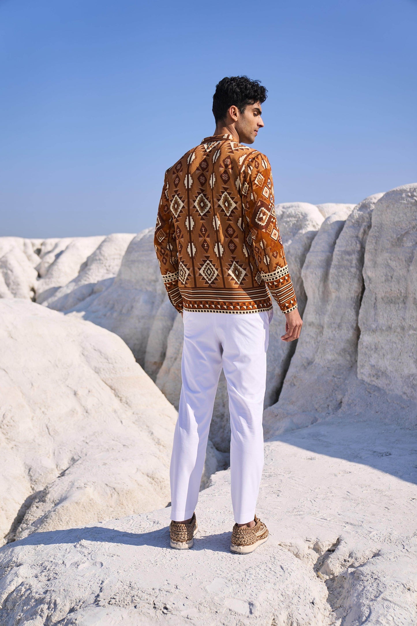 AZTEC PRINT SHIRT - dash and dot