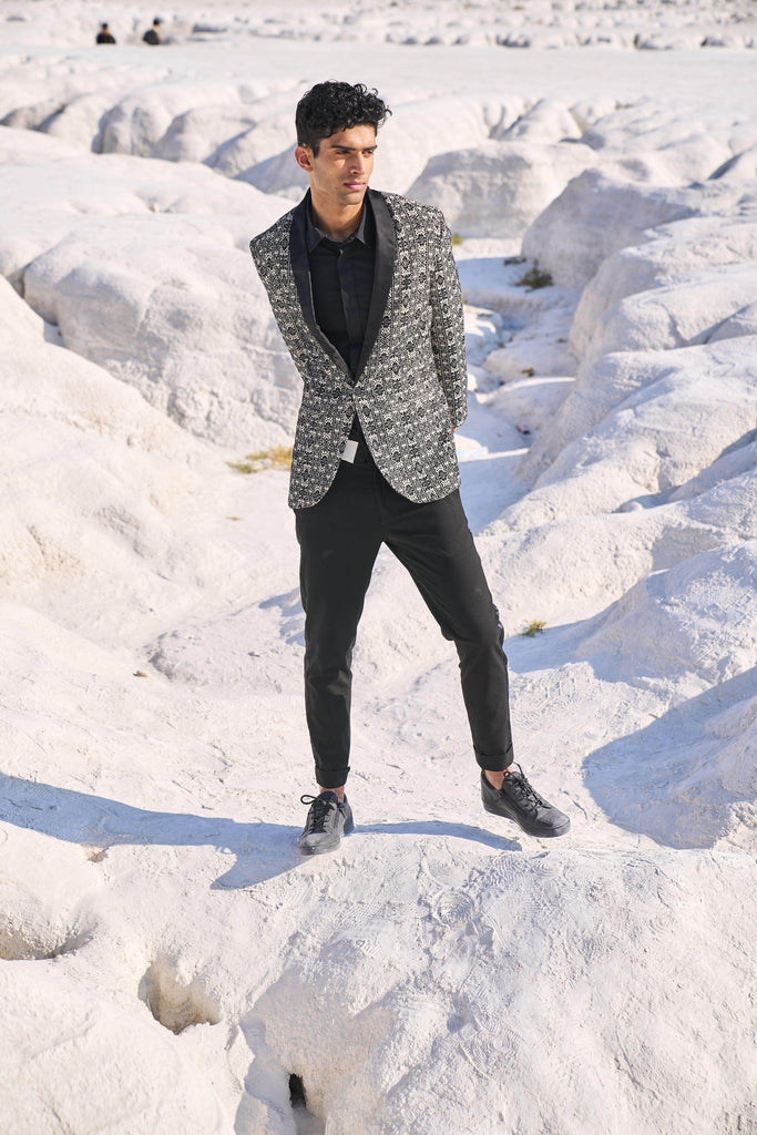 SHAWL COLLAR BLAZER - dash and dot dash and dot