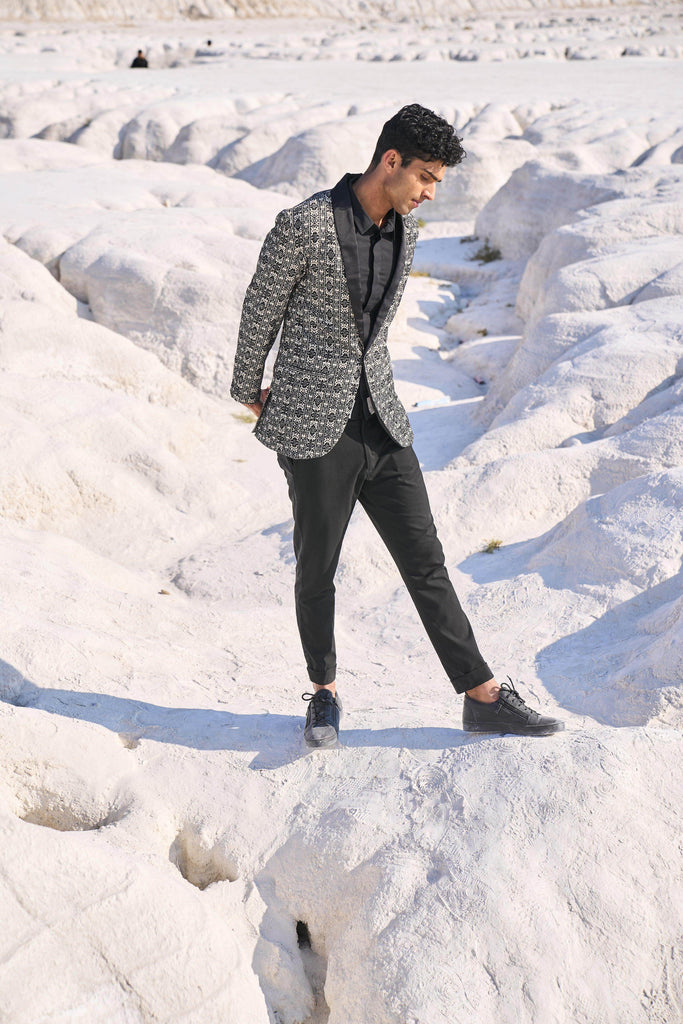 SHAWL COLLAR BLAZER - dash and dot dash and dot