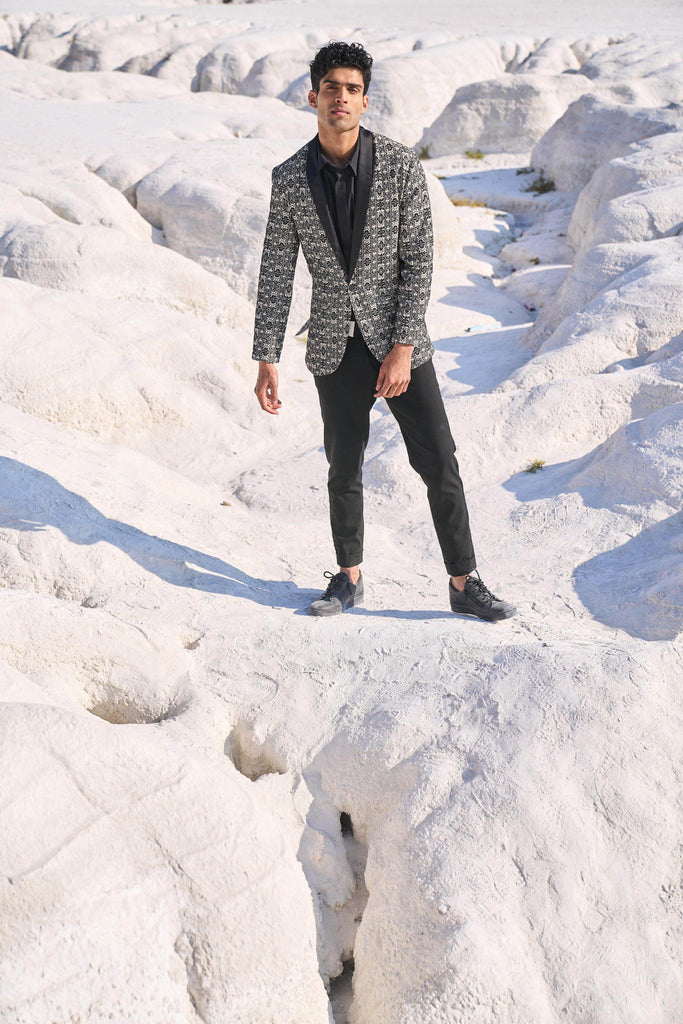 SHAWL COLLAR BLAZER - dash and dot dash and dot