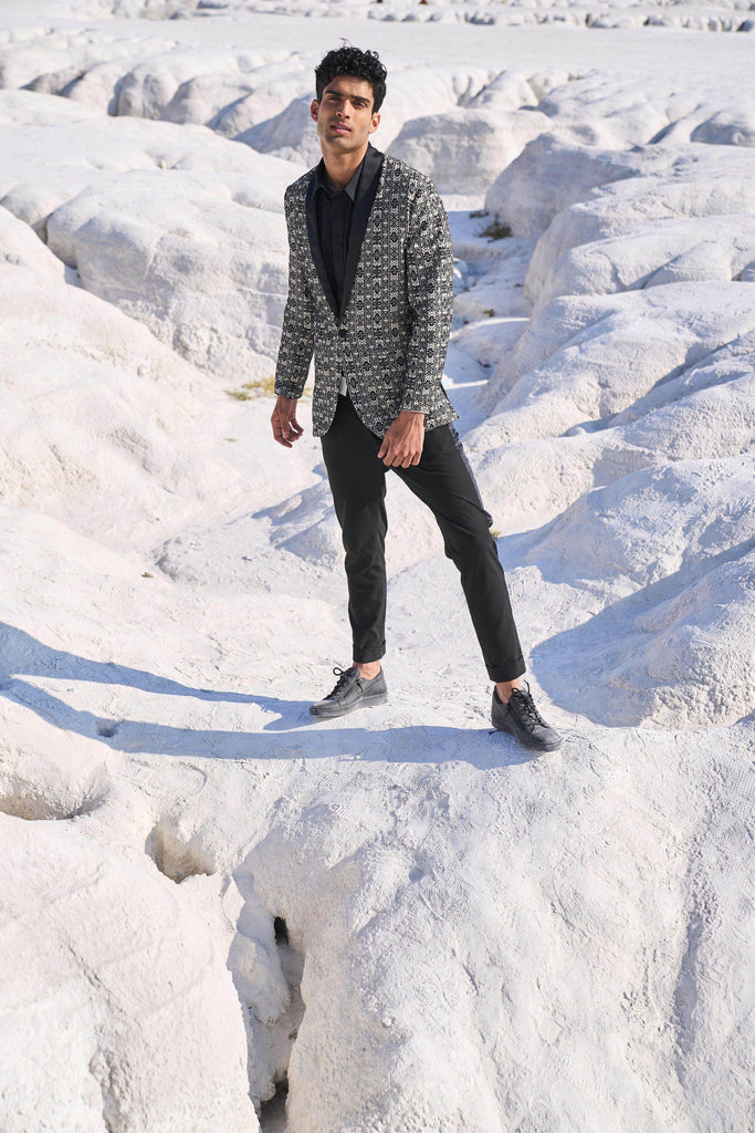 SHAWL COLLAR BLAZER - dash and dot dash and dot