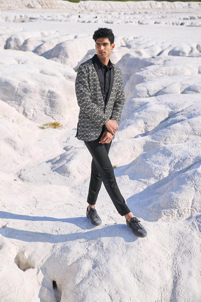 SHAWL COLLAR BLAZER - dash and dot dash and dot