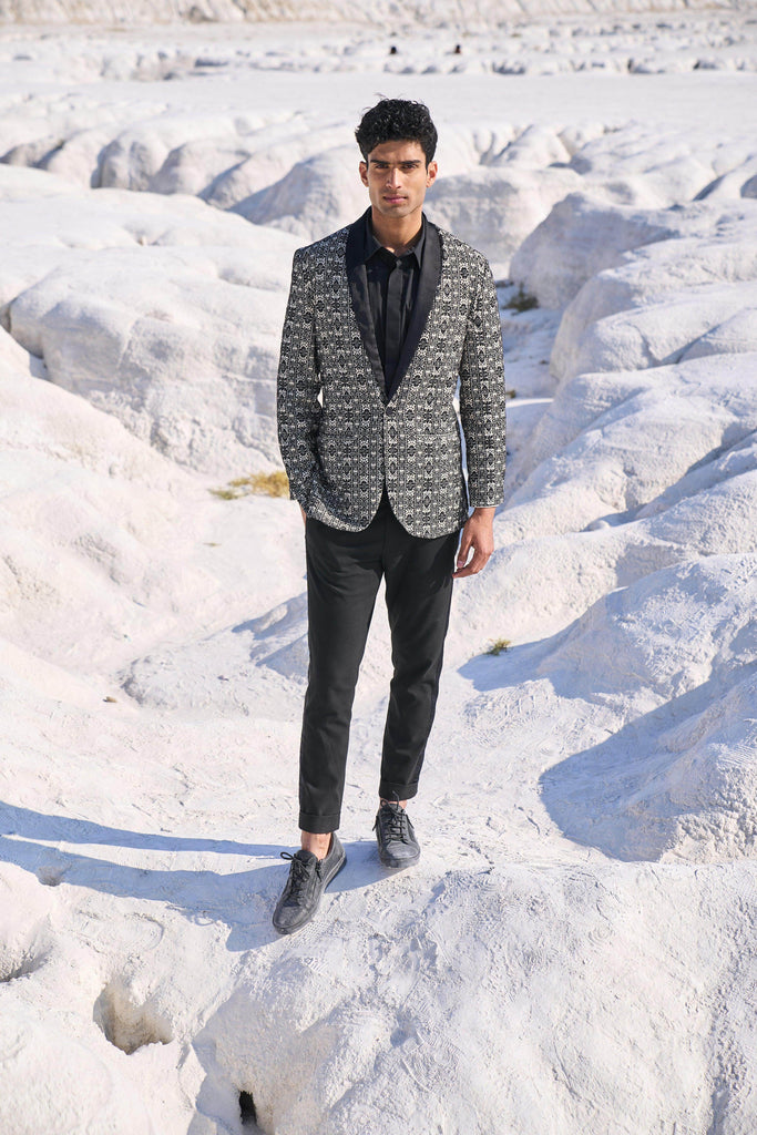 SHAWL COLLAR BLAZER - dash and dot dash and dot