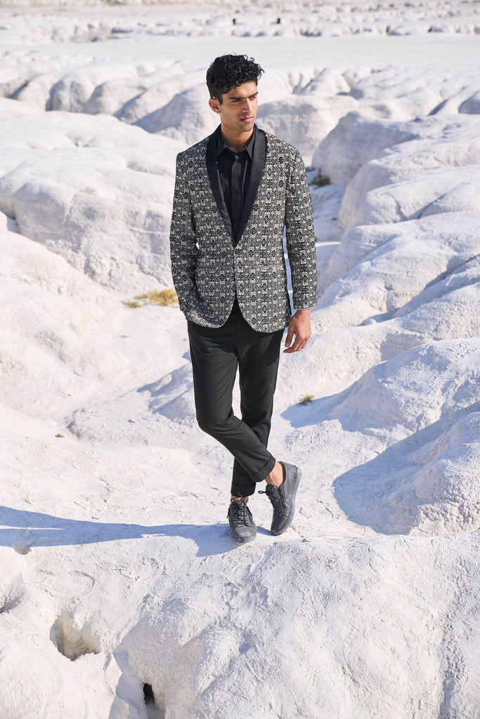 SHAWL COLLAR BLAZER - dash and dot dash and dot