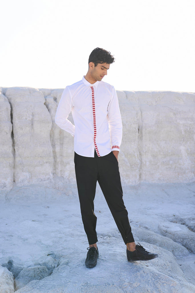 CANDY STRIPE SHIRT - dash and dot dash and dot