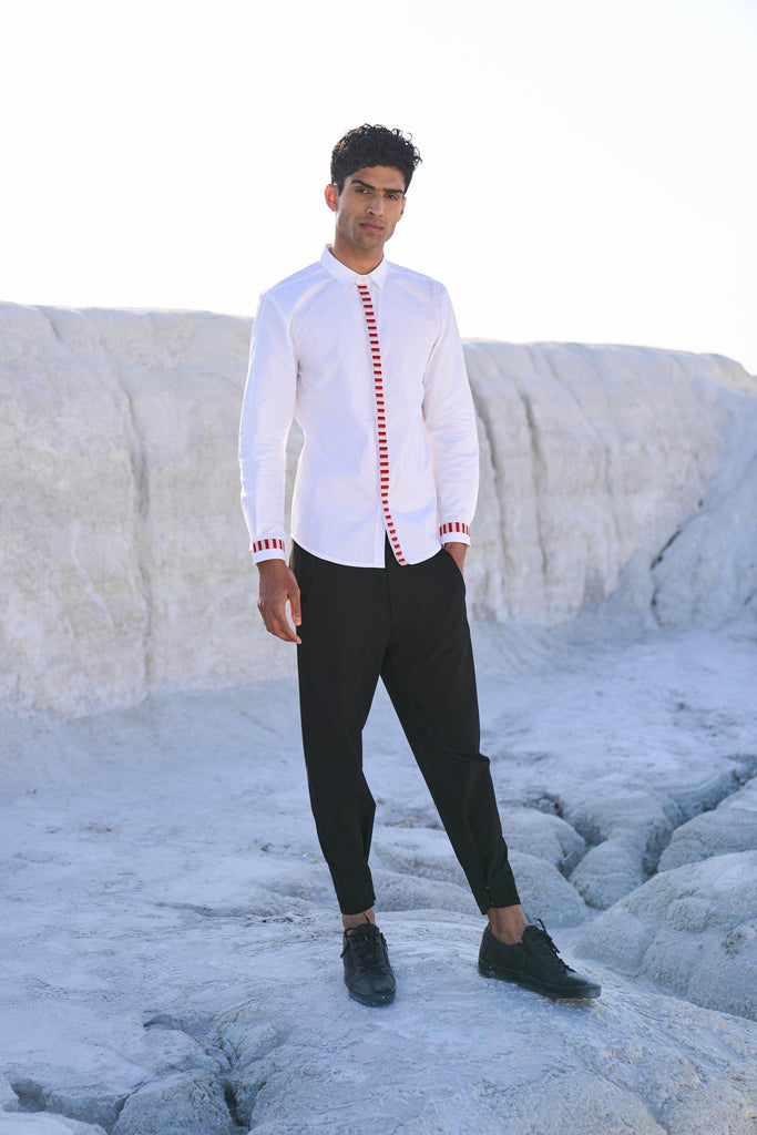 CANDY STRIPE SHIRT - dash and dot dash and dot