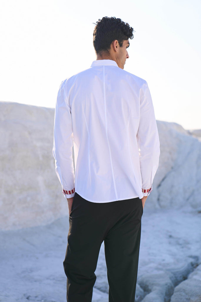 CANDY STRIPE SHIRT - dash and dot dash and dot