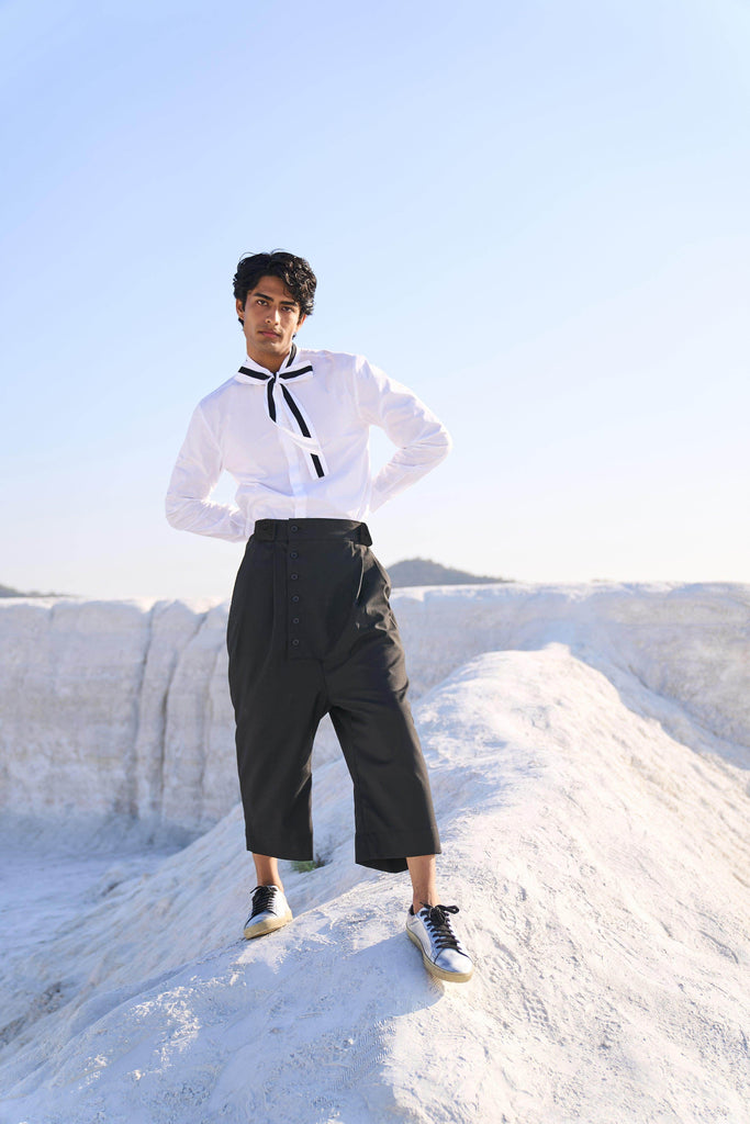 DROP CROP PANT - dash and dot dash and dot