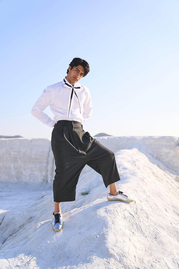 DROP CROP PANT - dash and dot dash and dot