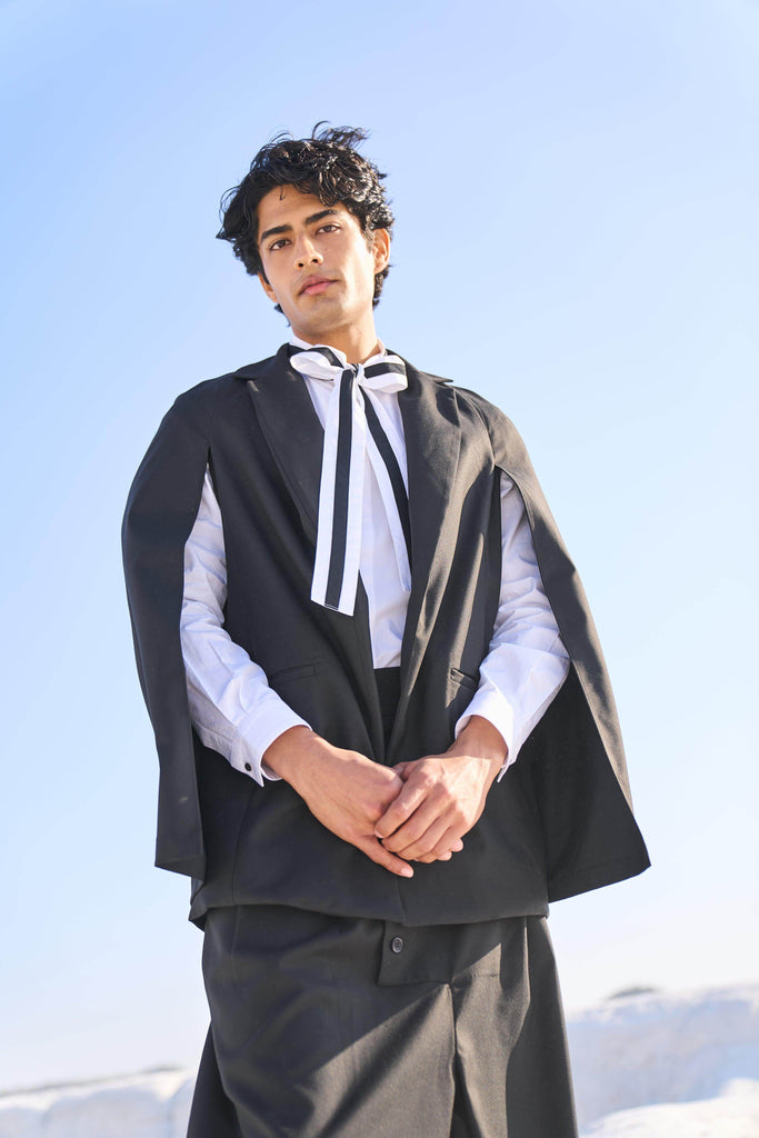 CAPE BLAZER - dash and dot dash and dot